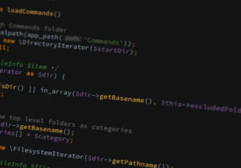 Image of PHP code